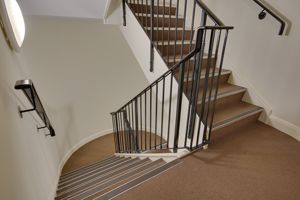 Communal Stairway- click for photo gallery